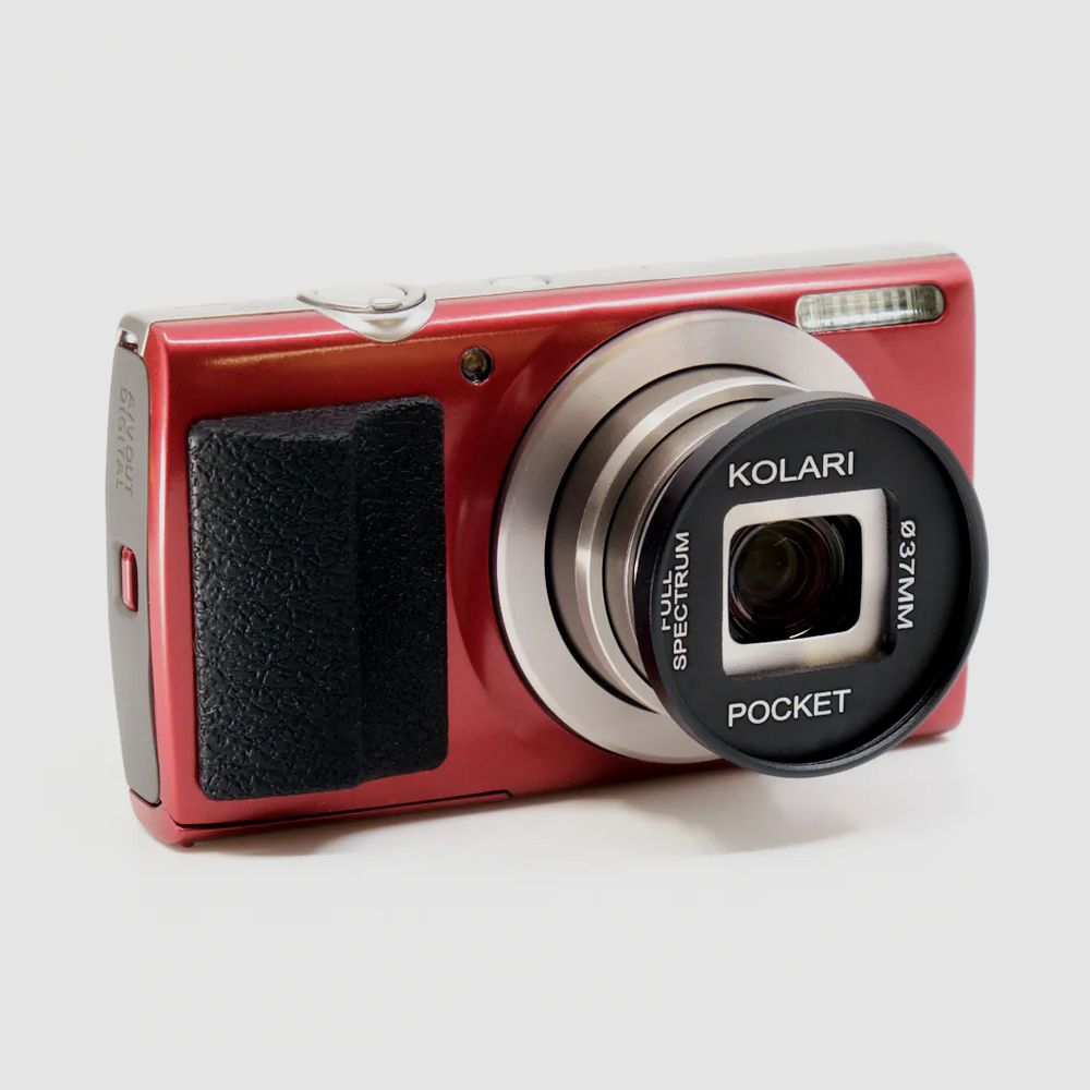 Kolari Pocket Red Edition - Full Spectrum Infrared Converted Camera with Premium Accessories Kit - Kolari-Pocket-Red-Edition-CAN-ELPH185_product-shot